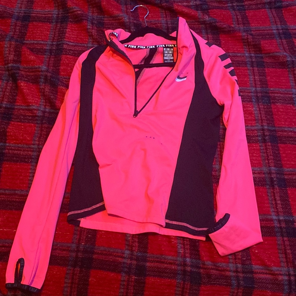 Bright pink PINK long sleeve